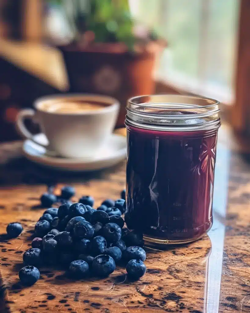 Blueberry Coffee Syrup Recipe That Transforms Basic Into Beautiful 3 Ingredients for blueberry coffee syrup