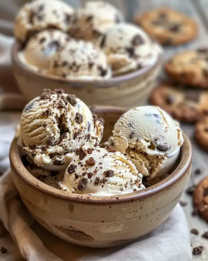 Cream Cookies Ice Cream: Irresistibly Easy Dessert That Will Make You Smile 4 Served cream cookies ice cream bowls