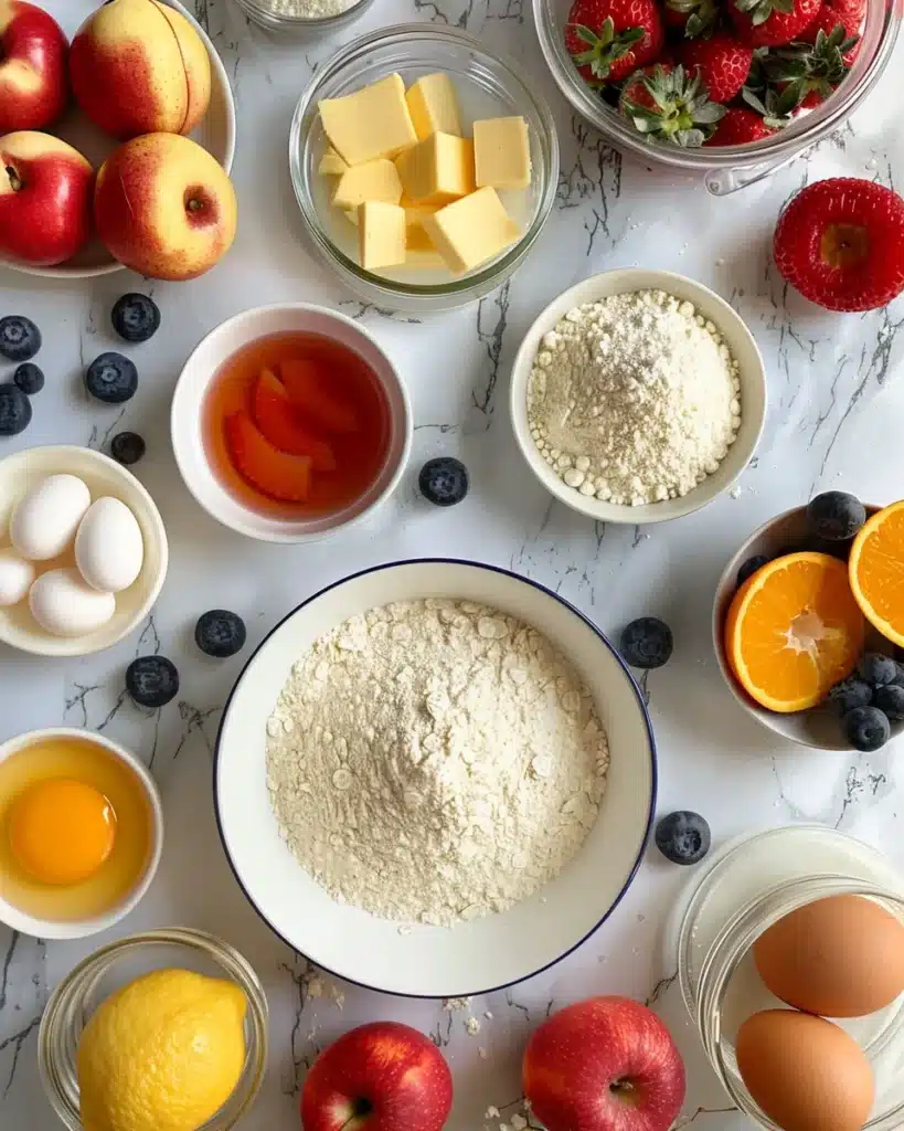 Fruit Pizza Sugar Cookies: Easy, Colorful, and Absolutely Irresistible 3 Ingredients for making fruit pizza sugar cookies