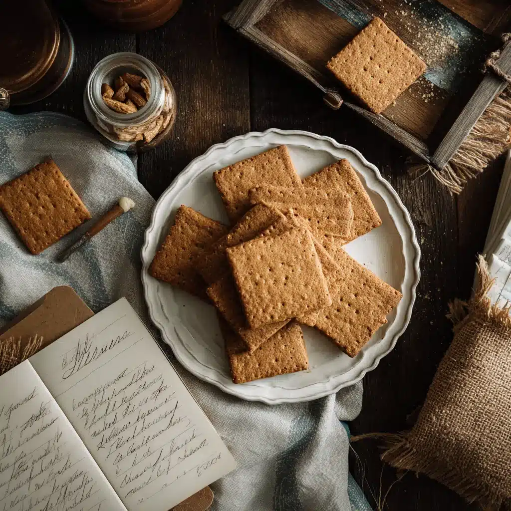 Graham Cracker Cookies That Taste Like Cinnamon Magic 1 graham cracker cookie recipe card photo