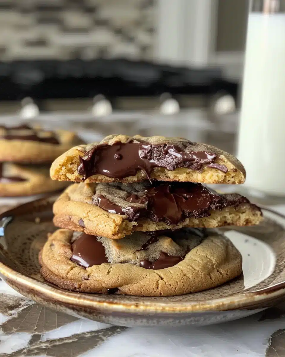 Half Baked Cookies: The Best Gooey Chocolate Treat You'll Love 2 Half baked cookies with gooey chocolate centers