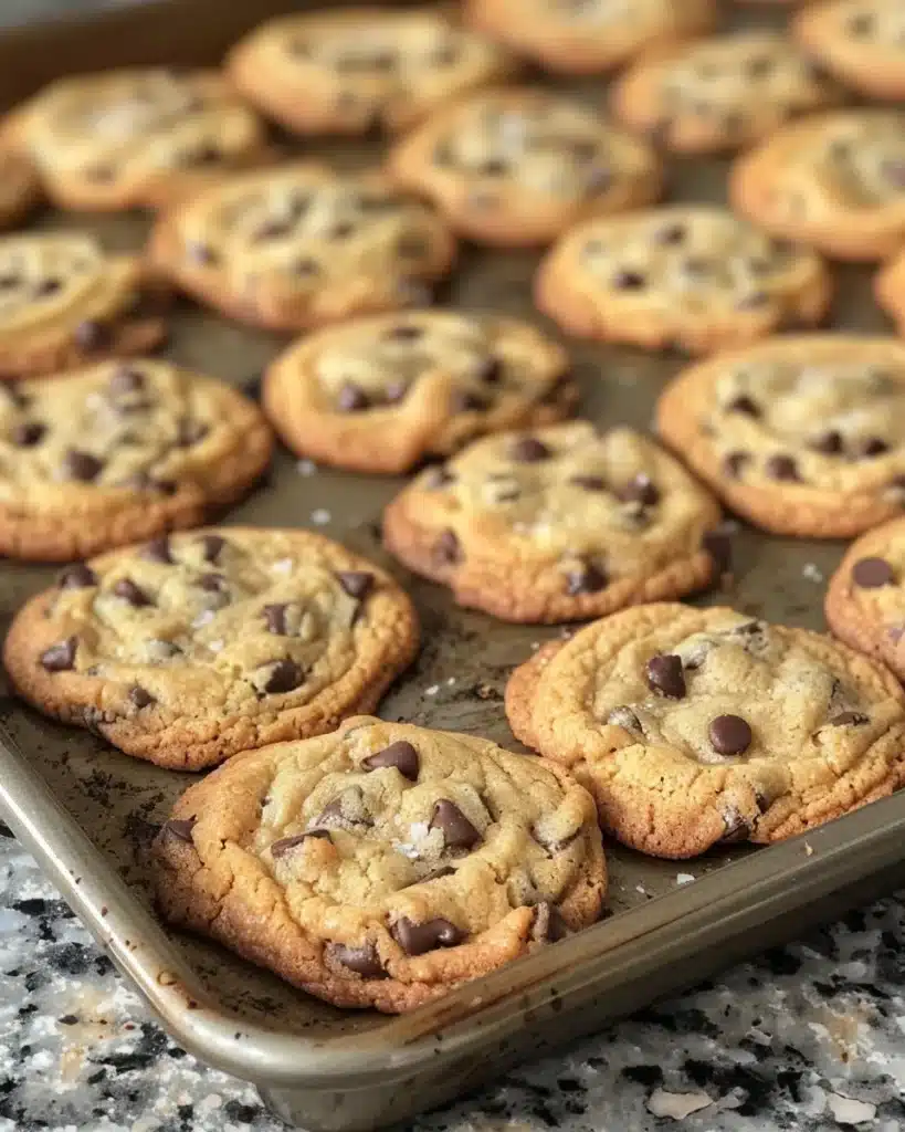 Mini Cookies Chips Recipe: The Ultimate Irresistible Snack 1 Stack of mini cookies chips served with milk