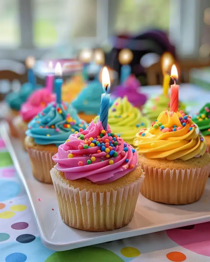 Cupcakes Happy Birthday: Unique, Fun Ideas to Wow Any Celebration 5 Cupcakes Happy Birthday packaged in clear gift boxes for birthdays
