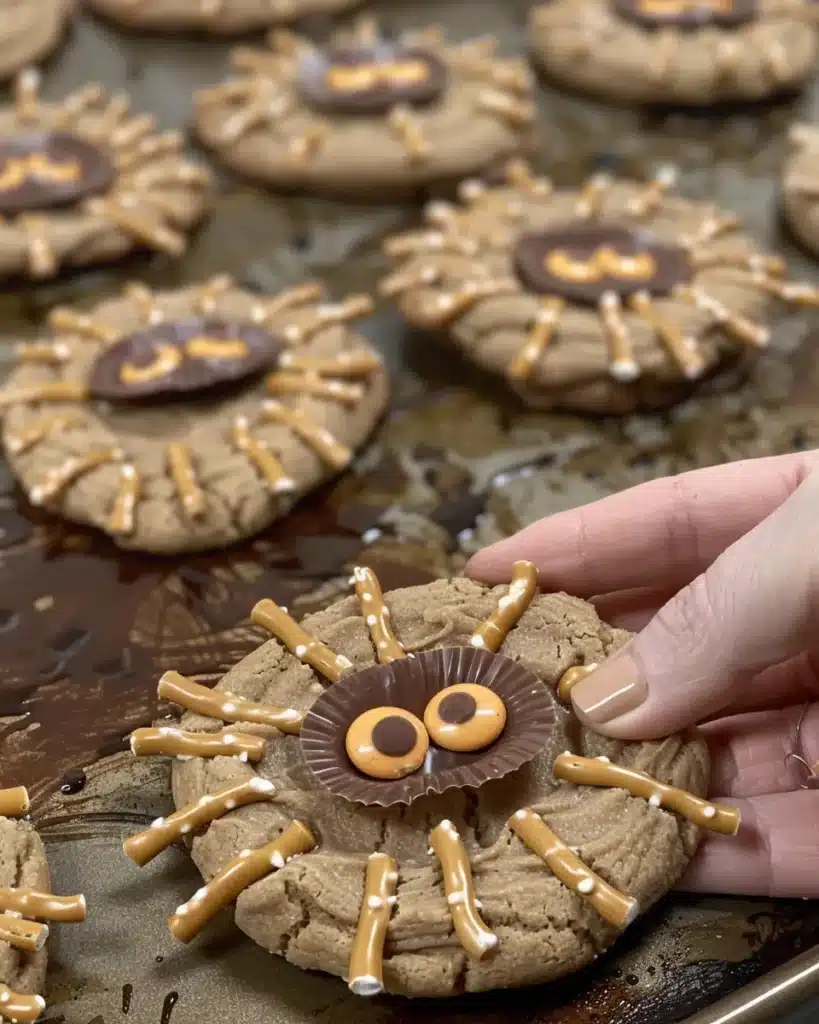 Peanut Butter Halloween Bug Cookies That Kids Love to Make 5 Peanut Butter Halloween Bug Cookies served for Halloween party