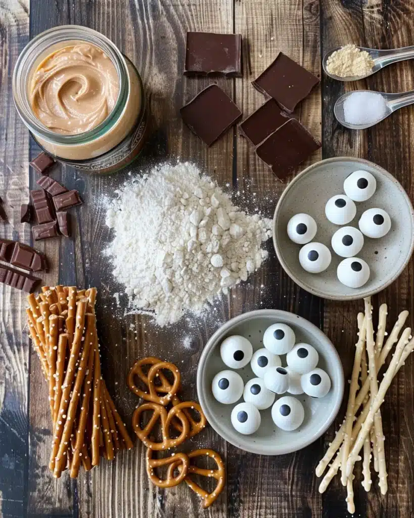 Peanut Butter Halloween Bug Cookies That Kids Love to Make 4 Peanut Butter Halloween Bug Cookies ingredients