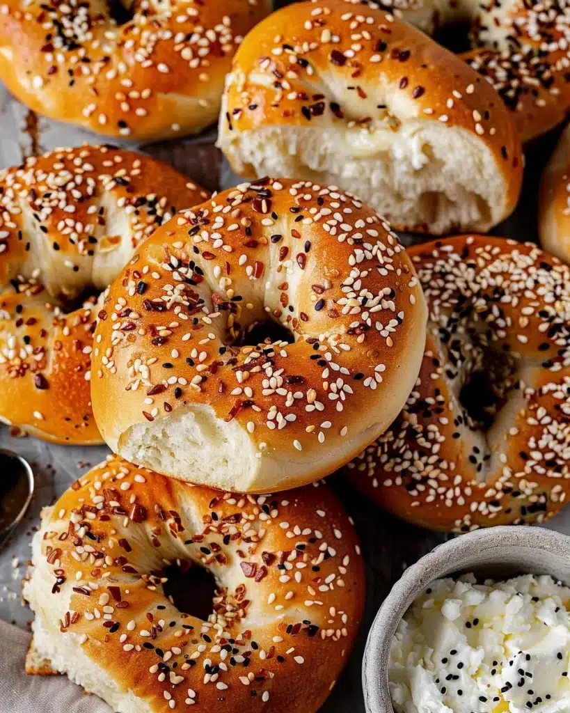 Cottage Cheese Bagels: A Stunning High-Protein Twist You’ll Love 1 cottage cheese bagels served with toppings