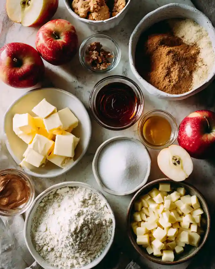 Candy Apple Cookie Recipe: Amazing Chewy Fall Treat You’ll Love 4 Candy apple cookie ingredients with apples and caramel