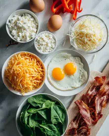 High Protein Egg Bites: A Better Breakfast You Can Make Ahead 4 ingredients for high protein egg bites