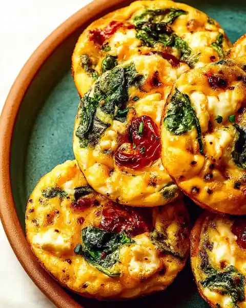 High Protein Egg Bites: A Better Breakfast You Can Make Ahead 2 high protein egg bites fresh out of the oven