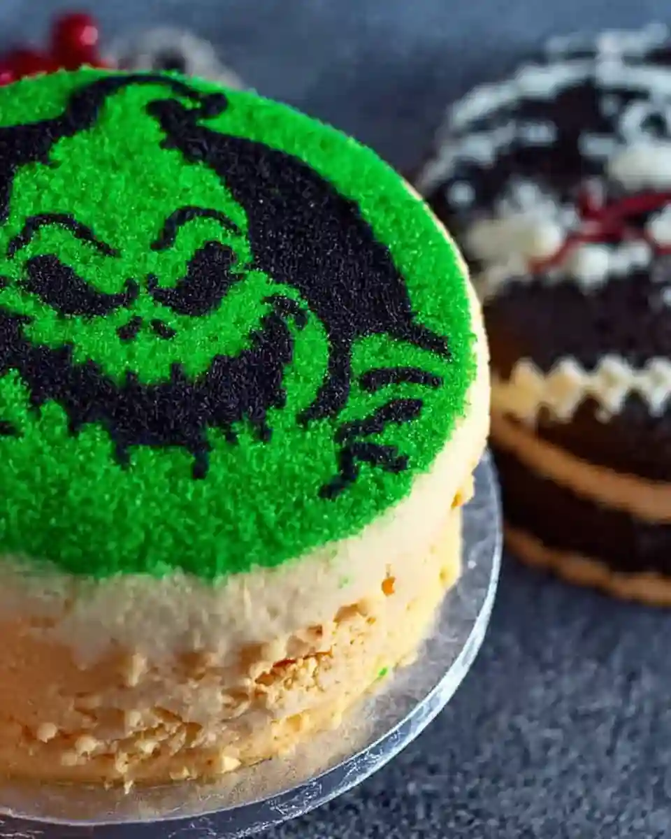 2 Mini Nightmare Before Christmas Sponge Cakes 2 2 Mini Nightmare Before Christmas Sponge Cakes