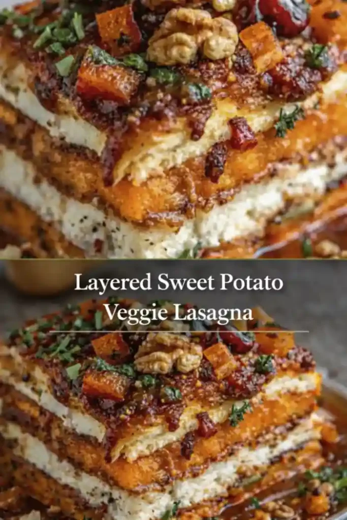 layered sweet potato veggie lasagna 1 layered sweet potato veggie lasagna