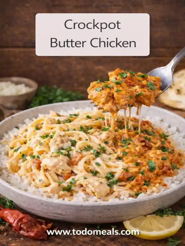 Crockpot butter chicken 1 crockpot butter chicken