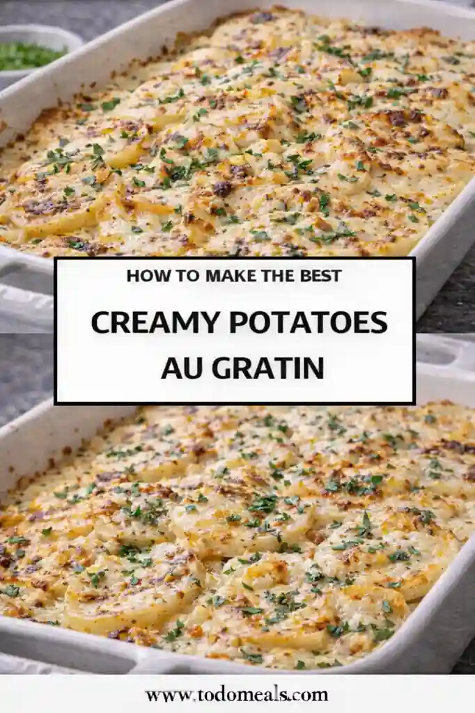 Creamy Potatoes au Gratin 1 creamy potatoes au gratin