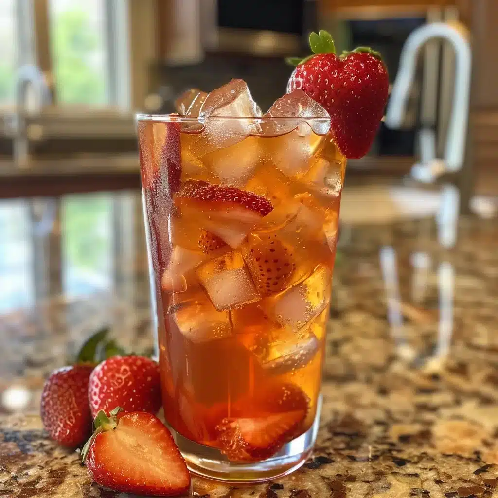Strawberry Iced Tea Refresher 1 Strawberry Iced Tea Refresher
