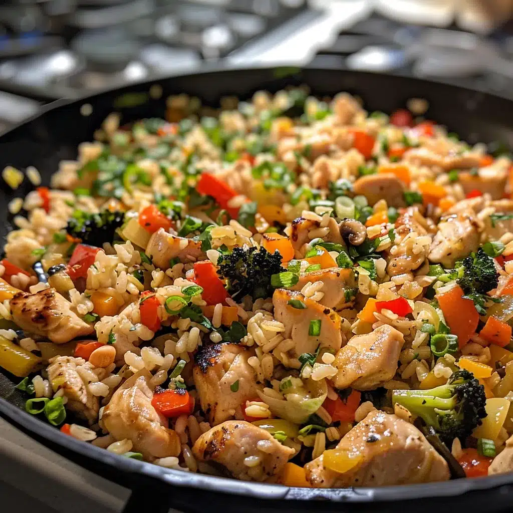 One-Pot Chicken & Veggie Rice Skillet: A Quick Weeknight Feast 1 One-Pot Chicken & Veggie Rice Skillet: A Quick Weeknight Feast