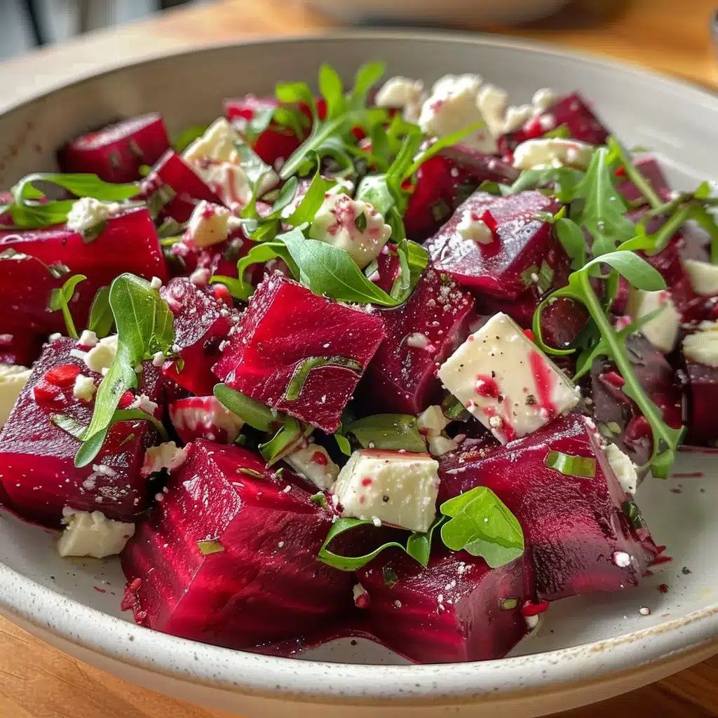 15-Minute Beet Feta Salad with Tangy Lemon Vinaigrette 1 15-Minute Beet Feta Salad with Tangy Lemon Vinaigrette