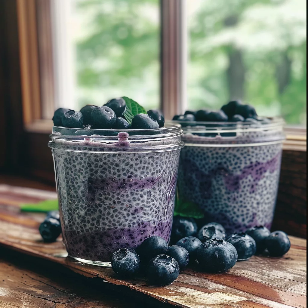 Blueberry Chia Pudding Jars: A Quick & Healthy Breakfast Idea! 1 Blueberry Chia Pudding Jars: A Quick & Healthy Breakfast Idea!