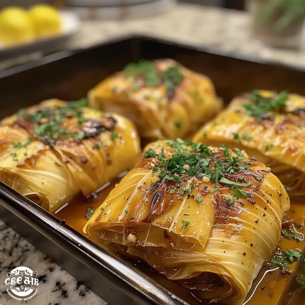 Lemon Greek Cabbage Rolls Recipe: A Zesty Twist 1 Lemon Greek Cabbage Rolls Recipe: A Zesty Twist