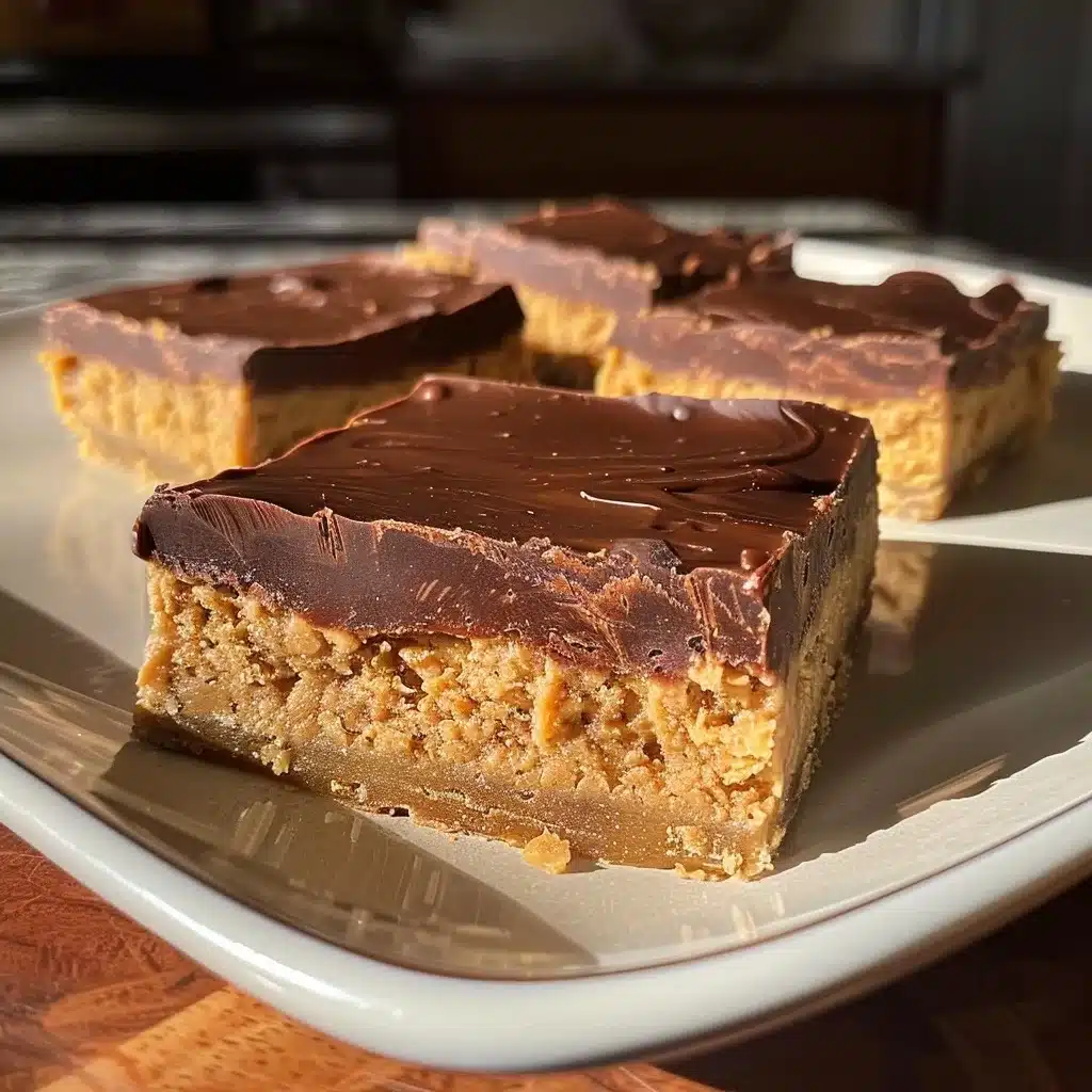 No-Bake Reese’s Peanut Butter Chocolate Bars 1 No-Bake Reese’s Peanut Butter Chocolate Bars