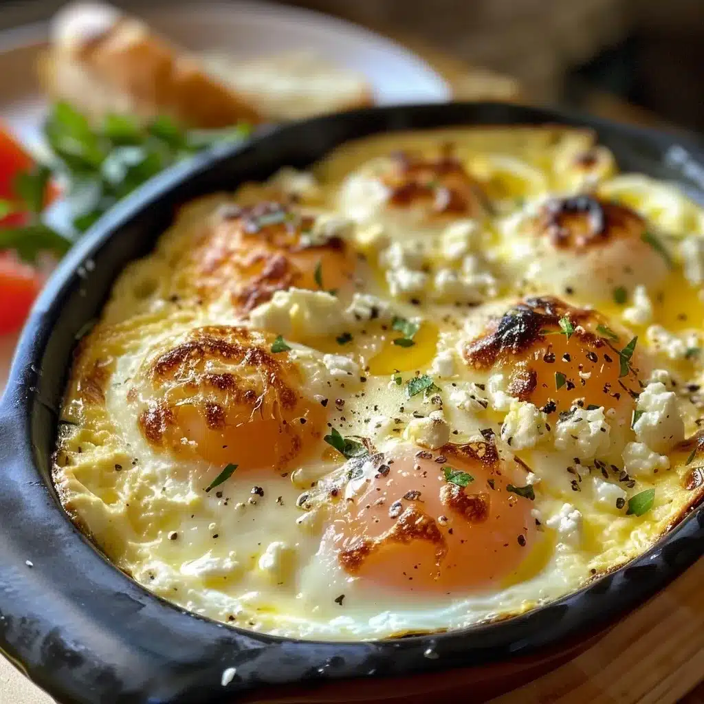 Baked Feta Eggs: A Simple Savory Breakfast