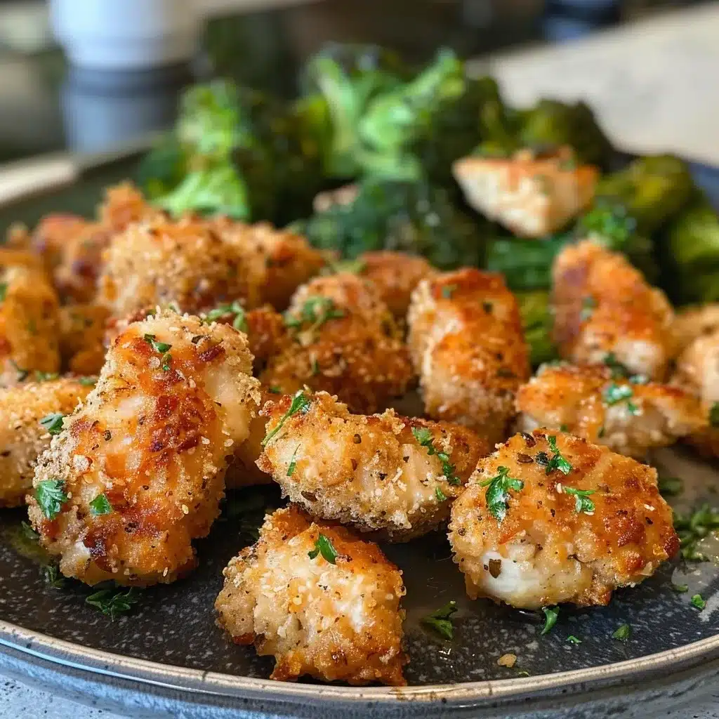 Irresistible Air Fryer Chicken Bites & Broccoli: Easy, Healthy Dinner Idea!