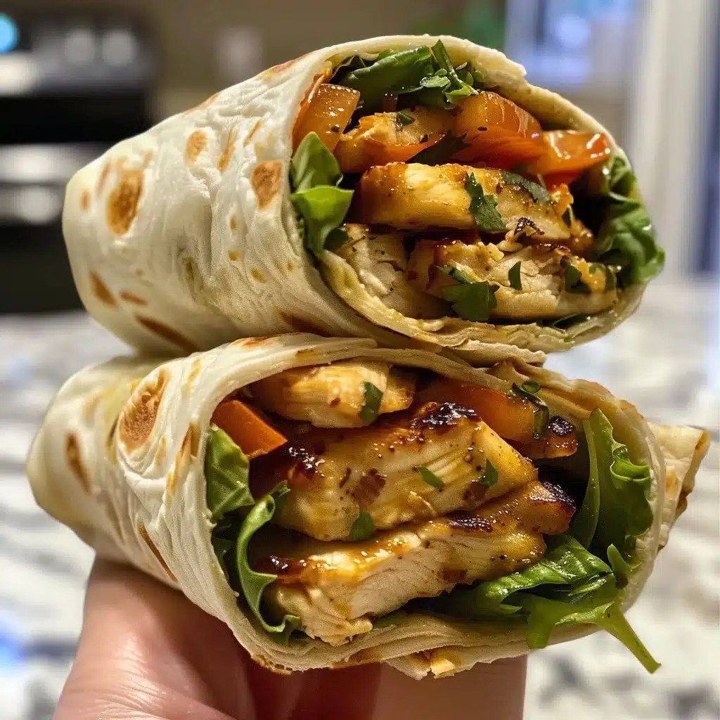 Budget Garlic Chicken Wraps: A Quick Savory Meal
