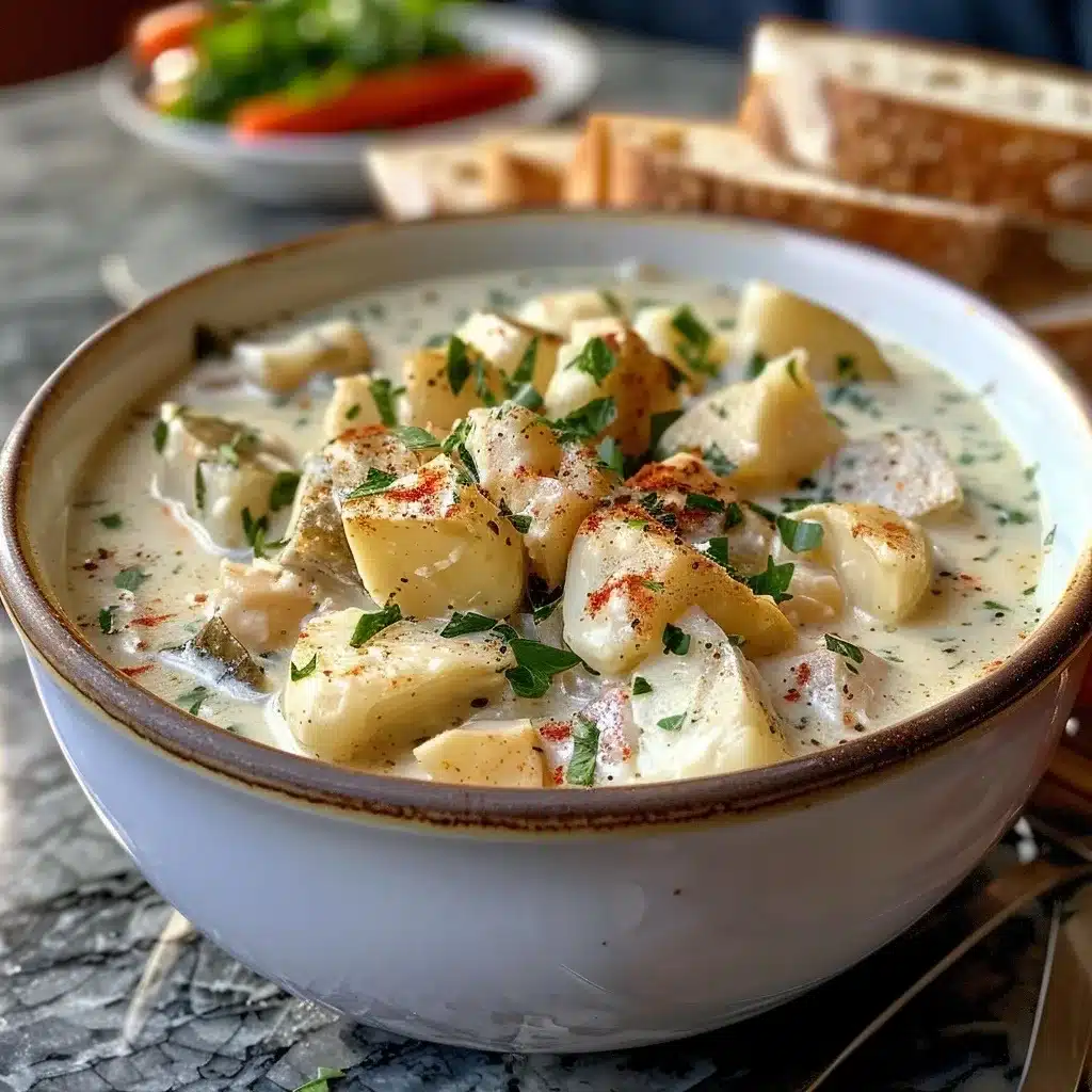 Creamy Fish Chowder: A Quick and Hearty Seafood Recipe