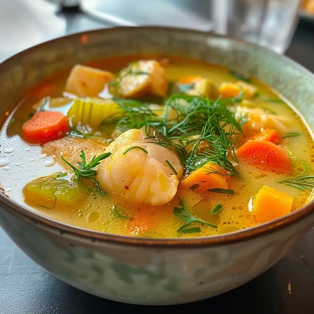 Fish Soup with Vegetables Recipe 1 Fish Soup with Vegetables Recipe