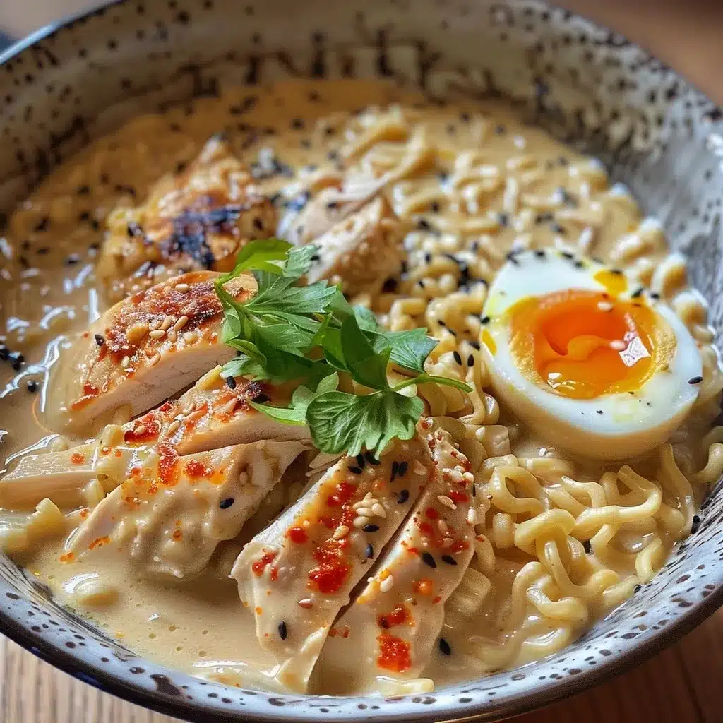 Creamy Garlic Chicken Ramen for Quick Weeknight Dinners