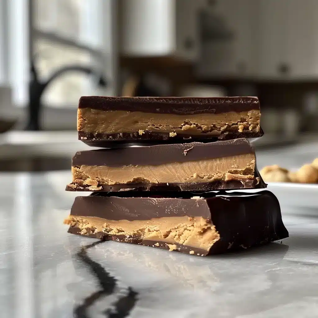 No-Bake Peanut Butter Chocolate Bars for Easy Fall Sweet Treats