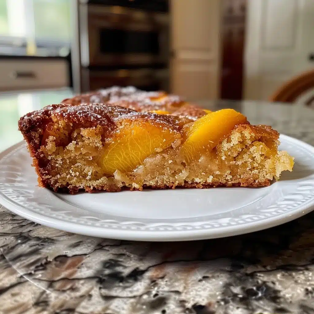 Brown Sugar Peach Cake: Easy Homemade Recipe
