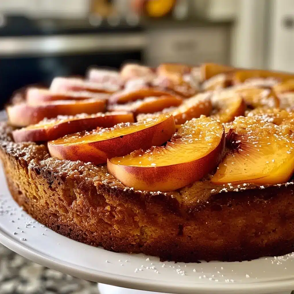 Brown Sugar Peach Cake: Easy Homemade Recipe