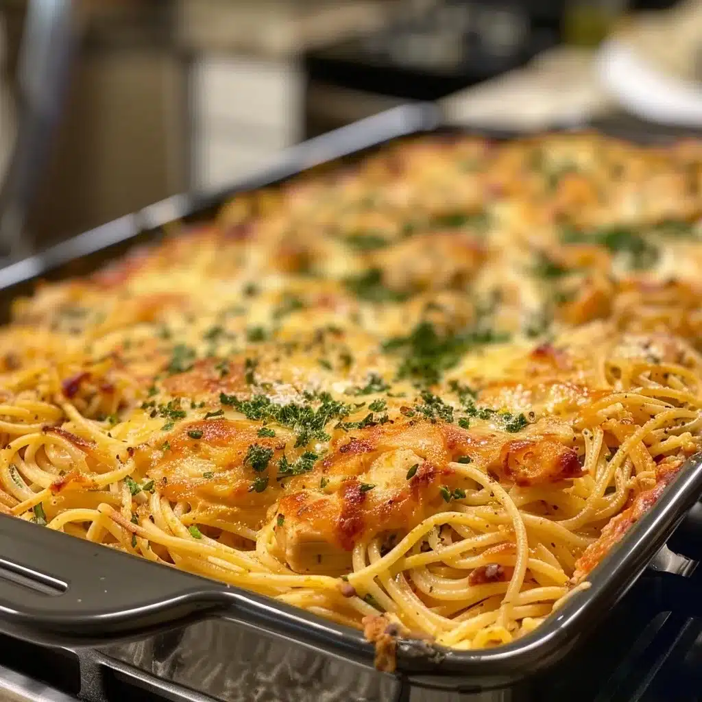 Monterey Chicken Spaghetti Casserole: A Cheesy Family Favorite