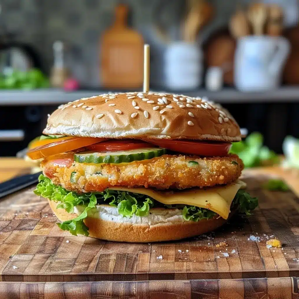 Homemade Baked Chicken Burger Recipe for Healthy Meals