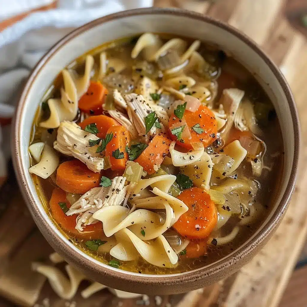 The Best Slow Cooker Chicken Noodle Soup: Fall Soup and Stews