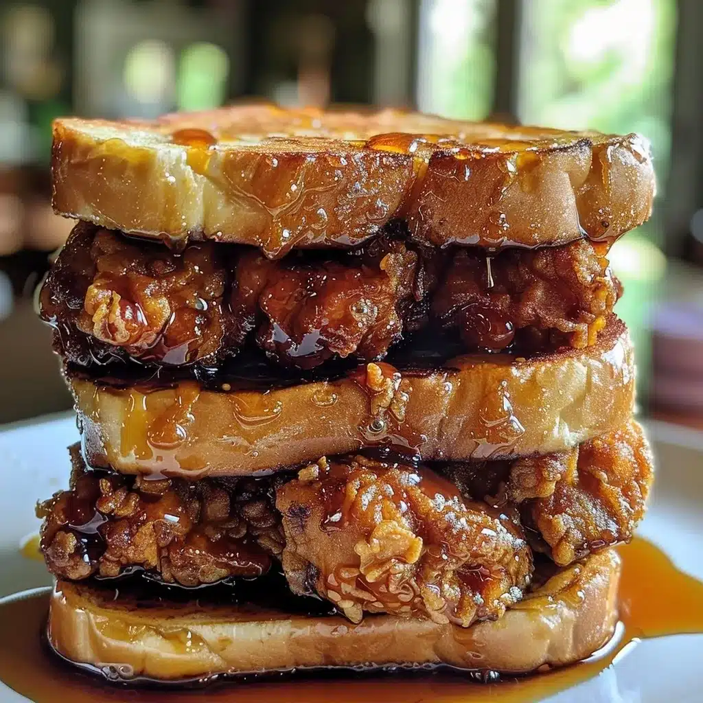 Easy French Toast Fried Chicken Sandwich Recipe