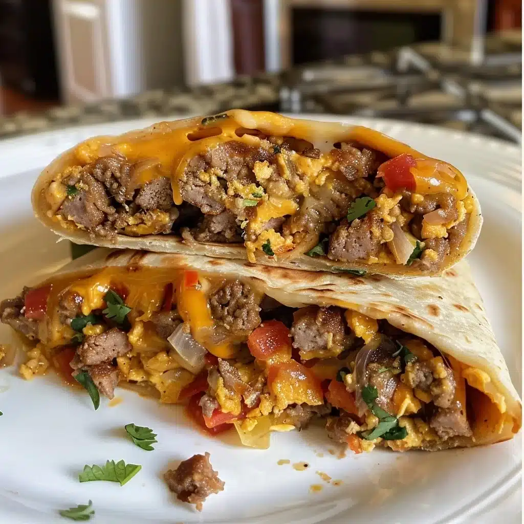 The Ultimate Cowboy Breakfast Burritos