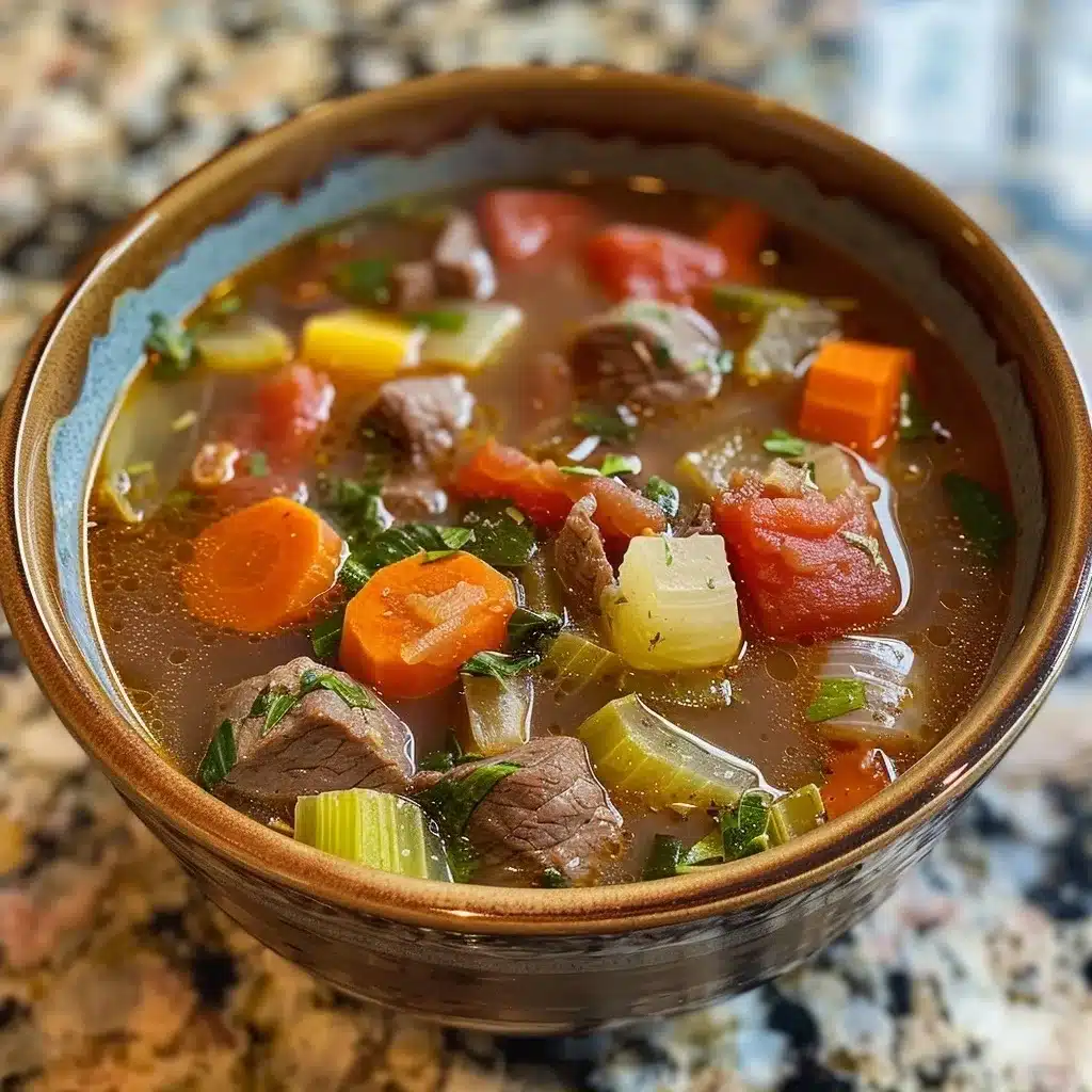 Vegetable Beef Soup: A Hearty Homemade Comfort Recipe