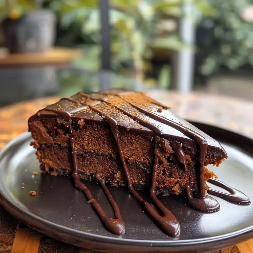Healthy 2 Ingredient Sweet Potato Chocolate Cake