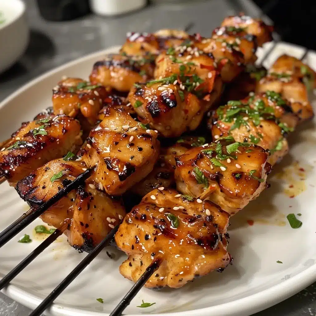Juicy Oven-Baked Bang Bang Chicken Skewers Recipe