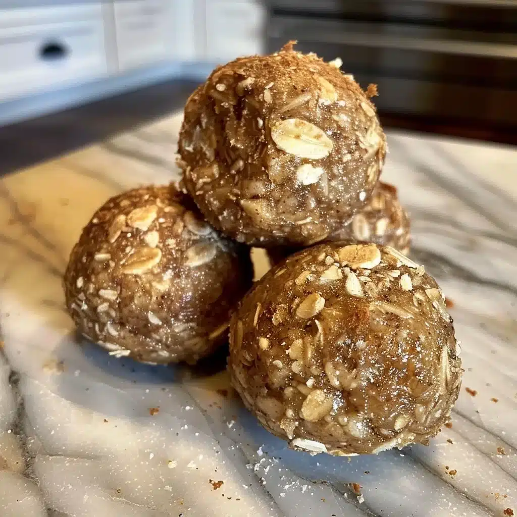 Apple Cinnamon Energy Bites for Healthy Snacking