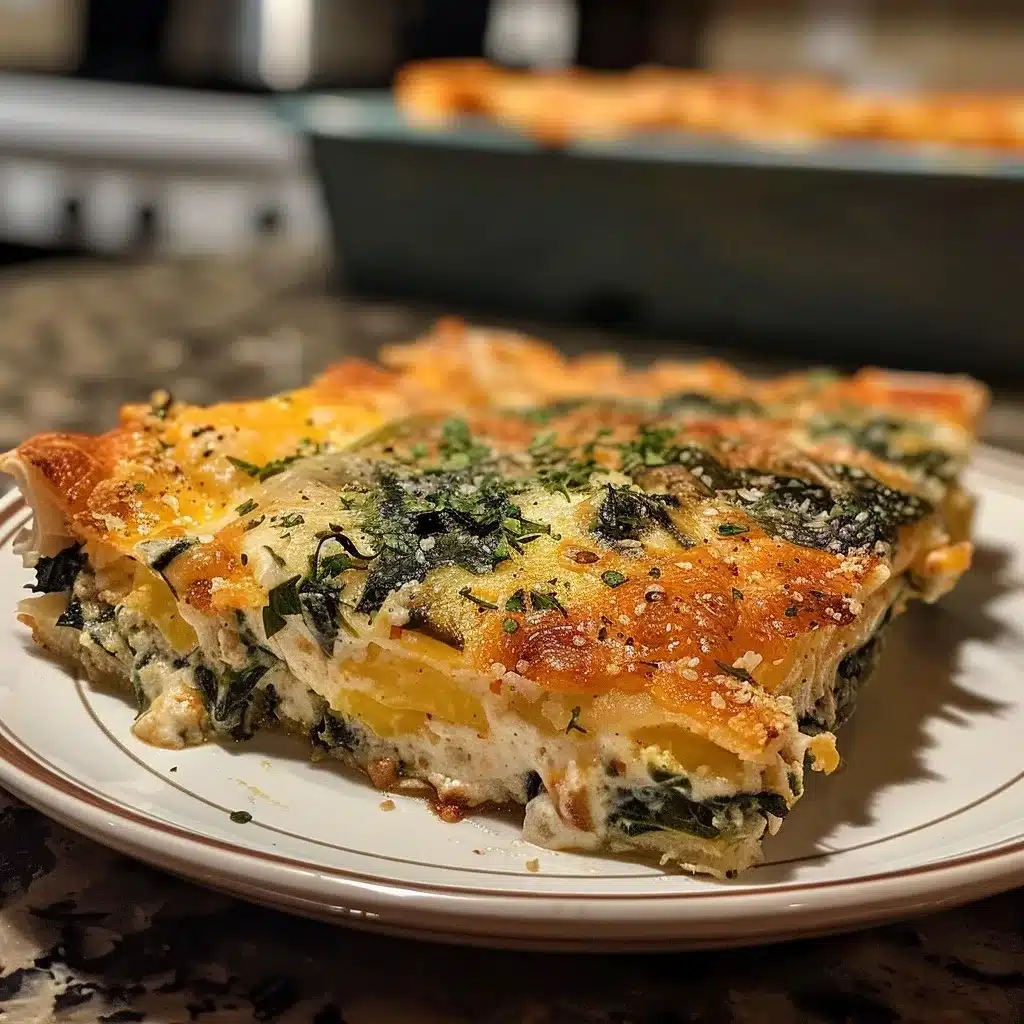 Spinach Cheese Breakfast Casserole Recipe