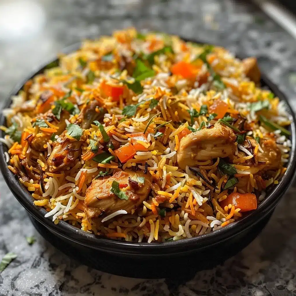 Juicy Mouthwatering Delicious Homemade Chicken Biryani Recipe