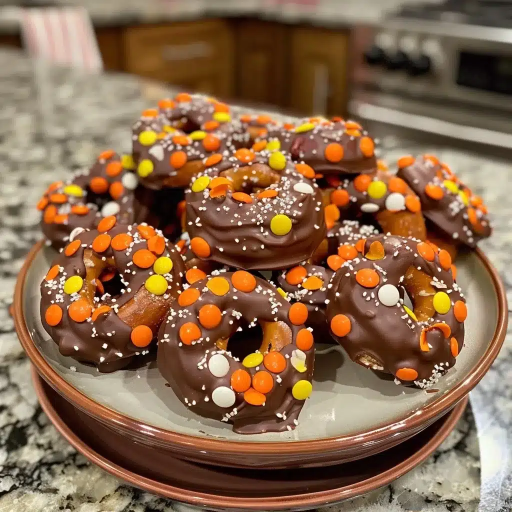 Halloween Chocolate Pretzel Bites: Easy Festive Treat 1 Halloween Chocolate Pretzel Bites: Easy Festive Treat