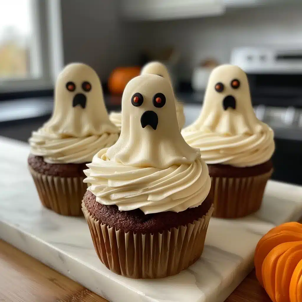 Ghost Cupcakes for Halloween: A Simple Spooky Treat
