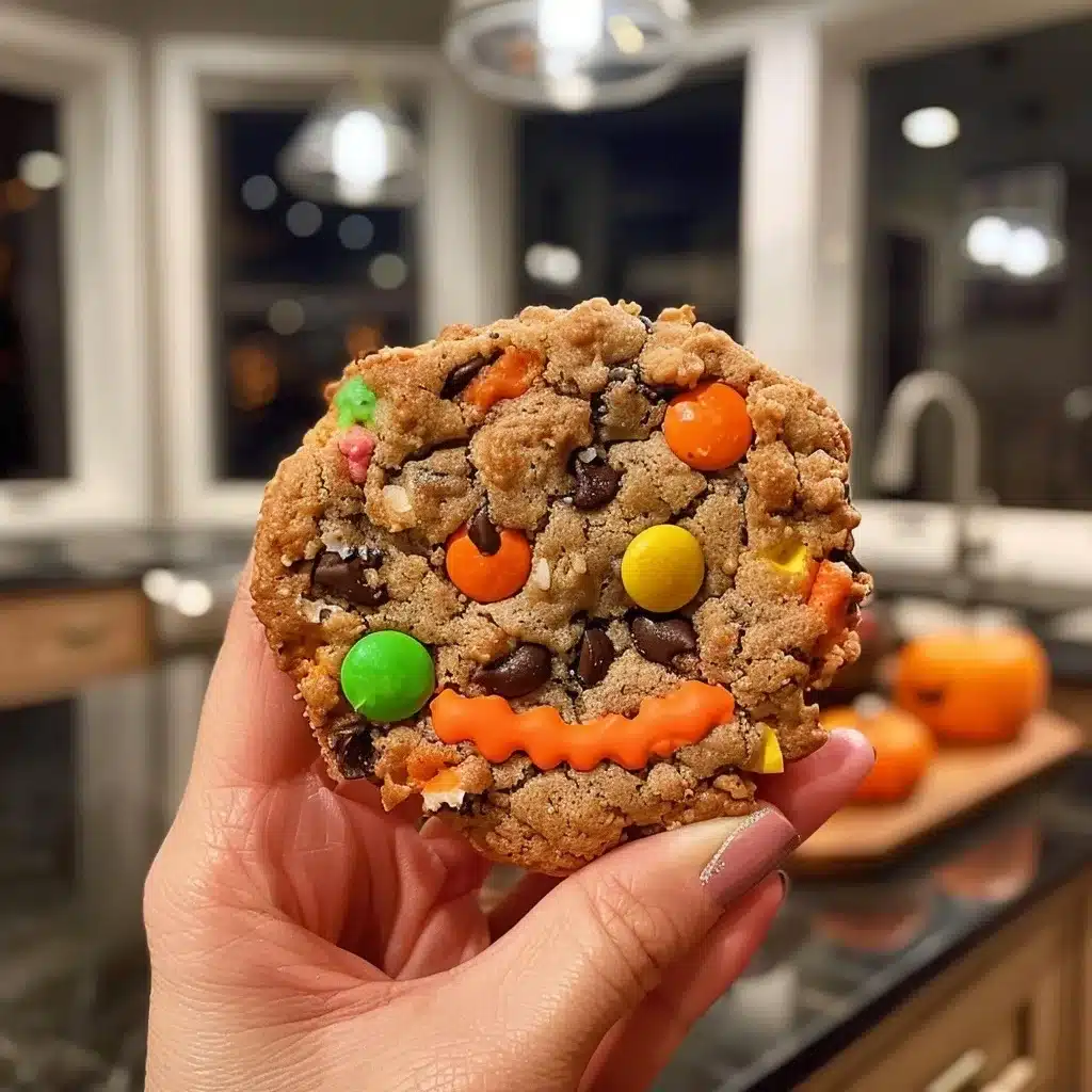 Halloween Monster Cookies for Spooky Celebrations