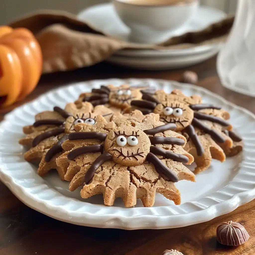 Peanut Butter Spider Cookies: Easy Halloween Recipe