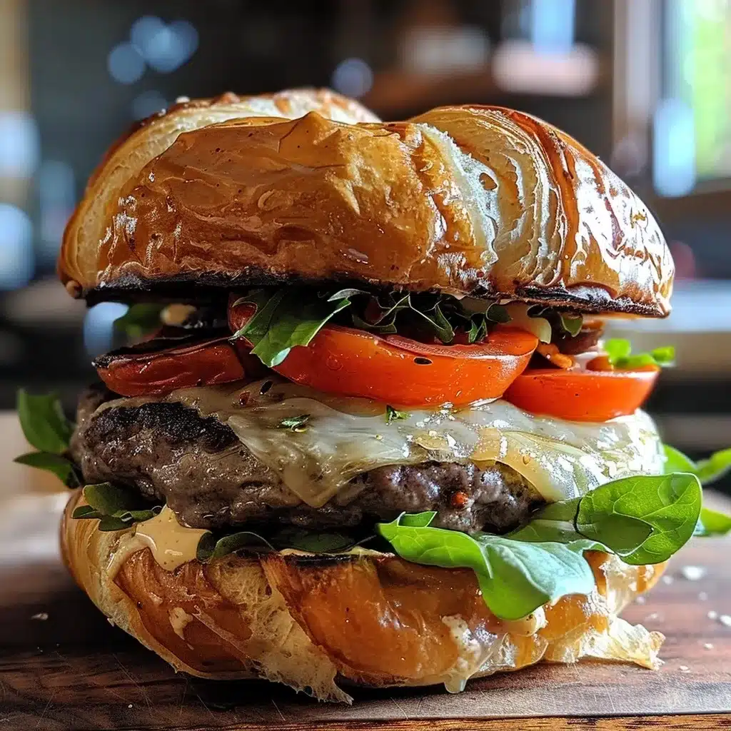 Croissant Smashed Burger Recipe For A Gourmet Twist