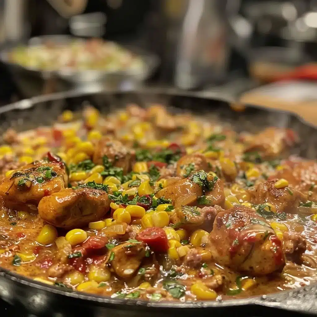 Creamy Chicken with Corn and Chorizo Recipe 1 Creamy Chicken with Corn and Chorizo Recipe