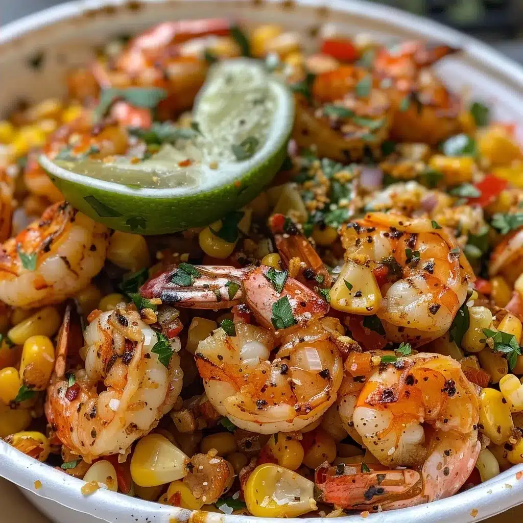Mexican Street Corn and Shrimp Bowl Recipe